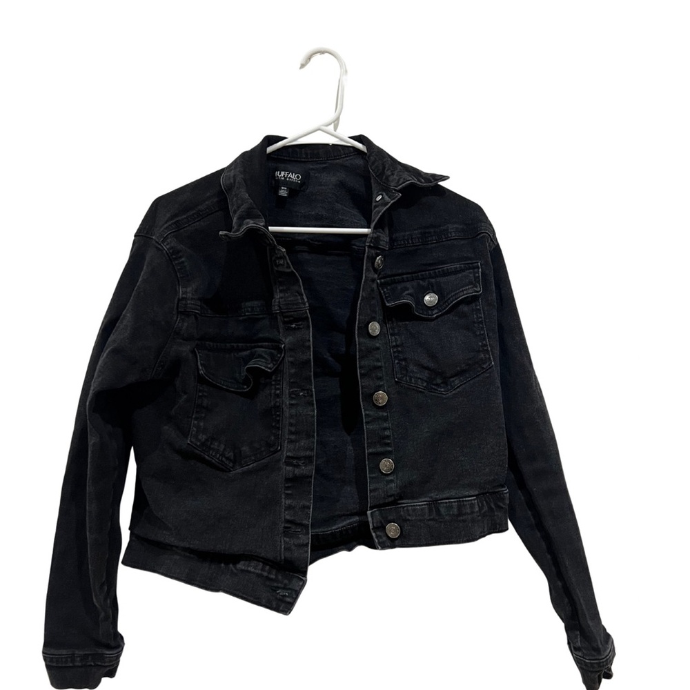 Black Denim Jean Jacket